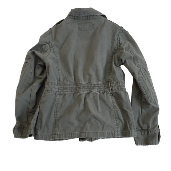 Joe Fresh Girls Army Green Military Jacket Size Small - Picture 8 of 10